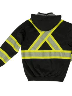 Tough Duck SJ16 Thermal Lined Safety Hoodie | XS-5XL Hi-Vis Work Wear