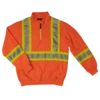 Tough Duck SJ19 Hi-Vis 1/4 Zip Pullover | XS To 5XL 2 Tough Duck SJ19 Hi-Vis 1/4 Zip Pullover | XS To 5XL