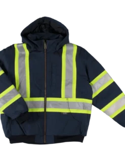 Tough Duck SJ25 Cotton Duck Winter Safety Bomber | XS-5XL