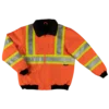 Tough Duck SJ26 Waterproof/Breathable Ripstop Sherpa Lined Safety Bomber | XS-5XL Hi-Vis Work Wear