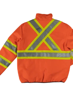 Tough Duck SJ27 Reversible Safety Jacket | XS-5XL Hi-Vis Work Wear