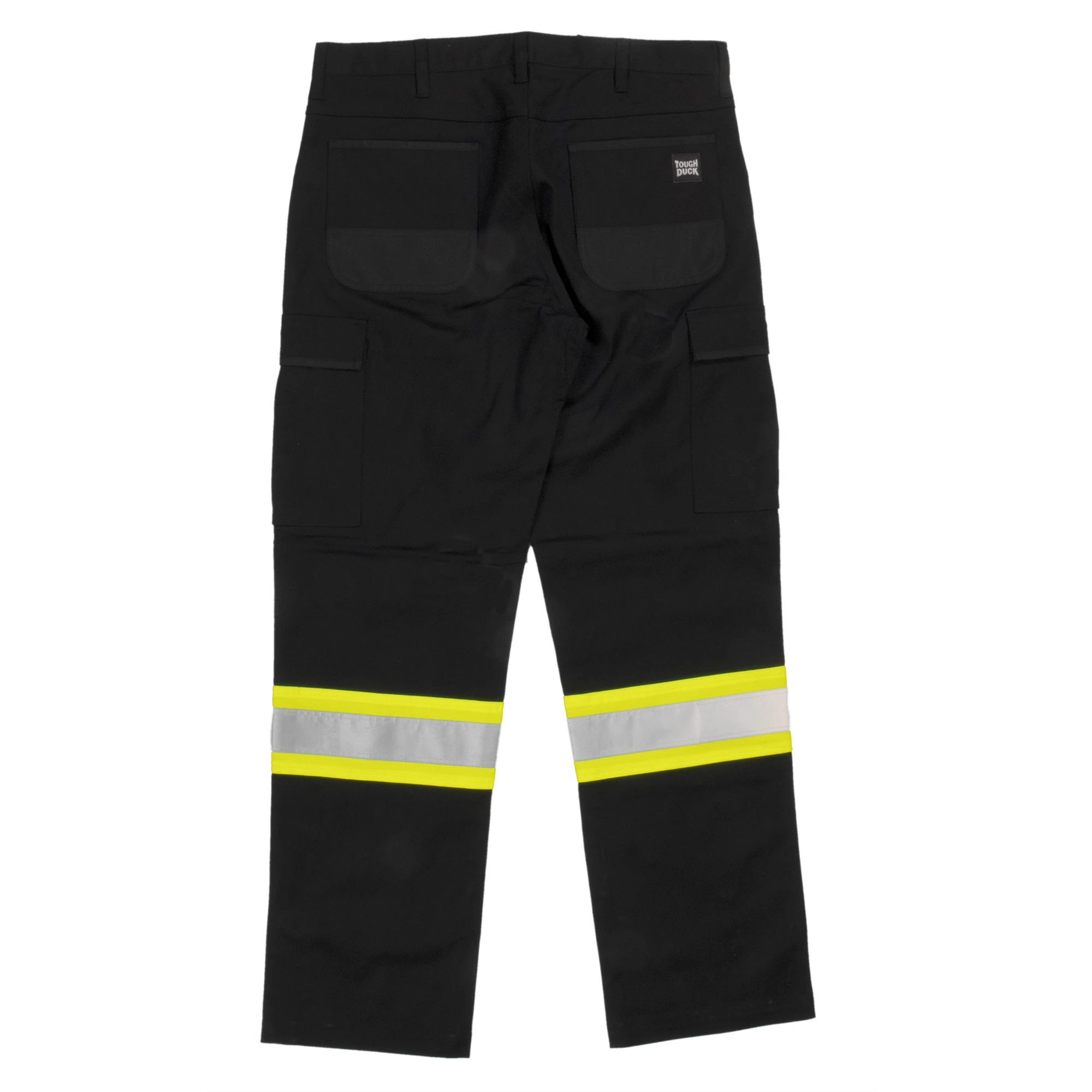 Tough Duck SP03 Flex Twill Cargo Safety Pant | Black | Sizes 30 - 44 Hi-Vis Work Wear 4 Tough Duck SP03 Flex Twill Cargo Safety Pant | Black | Sizes 30 - 44 Hi-Vis Work Wear