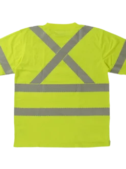 Hi-Vis Work Wear Tough Duck ST07 Premium Birdseye Safety T-Shirt With Segmented Stripes And Pocket | XS-5XL 15 Hi-Vis Work Wear Tough Duck ST07 Premium Birdseye Safety T-Shirt With Segmented Stripes And Pocket | XS-5XL