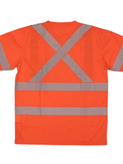 Hi-Vis Work Wear Tough Duck ST07 Premium Birdseye Safety T-Shirt With Segmented Stripes And Pocket | XS-5XL 13 Hi-Vis Work Wear Tough Duck ST07 Premium Birdseye Safety T-Shirt With Segmented Stripes And Pocket | XS-5XL
