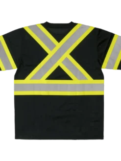 Hi-Vis Work Wear Tough Duck ST09 Polyester Micro Mesh Shirt W/ Armband | XS-5XL