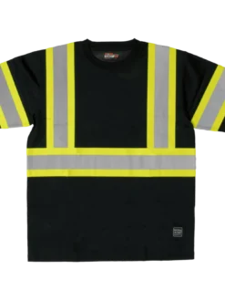 Hi-Vis Work Wear Tough Duck ST09 Polyester Micro Mesh Shirt W/ Armband | XS-5XL
