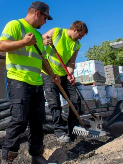 Hi-Vis Work Wear Tough Duck ST15 Sleeveless Safety T-Shirt | XS-5XL