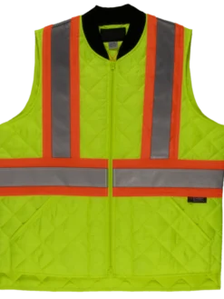 Tough Duck SV05 Quilted Safety Vest | XS-5XL