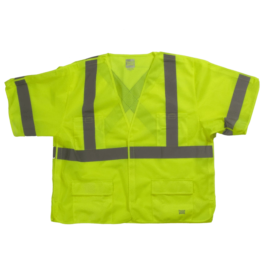 Hi-Vis Work Wear Tough Duck SV07 Safety Vest With Sleeves | XS-5XL 5 Hi-Vis Work Wear Tough Duck SV07 Safety Vest With Sleeves | XS-5XL