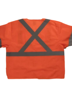 Hi-Vis Work Wear Tough Duck SV07 Safety Vest With Sleeves | XS-5XL