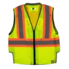Hi-Vis Work Wear Tough Duck SV09 Harness Compatible Safety Vest | XS-5XL 1 Hi-Vis Work Wear Tough Duck SV09 Harness Compatible Safety Vest | XS-5XL