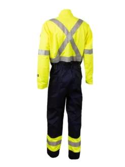Wenaas Offshore Daletec Light Weight FR Coverall | Yellow/Navy | Sizes S - 4XL