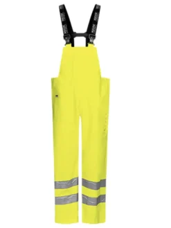 Flame Resistant Work Wear Lyngsoe Rainwear Electric Arc Anti-Flame Rain Bib Overall | Sizes S - 4XL