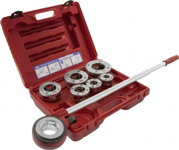 Reed DH84-4 Enclosed Ratchet Threader Set | 1/2" To 2" Pipe Tools 2 Reed DH84-4 Enclosed Ratchet Threader Set | 1/2" To 2" Pipe Tools