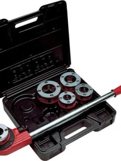 Pipe Tools Reed DH81-2 Enclosed Ratchet Threader Set | 1/4" To 1"