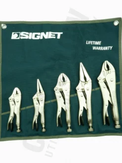 Signet Industrial 5 Piece Locking Plier Set