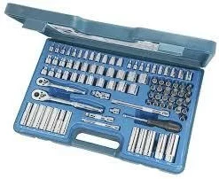 Signet 1/4" And 3/8" Drive 90 Piece SAE/Metric Socket Set