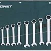 Hand Tools Signet 34279 Ratcheting Wrench Set, Metric, 19 Piece