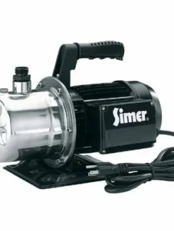 Dewatering Pumps Simer 1 HP Stainless Steel Portable Utility Transfer Pump