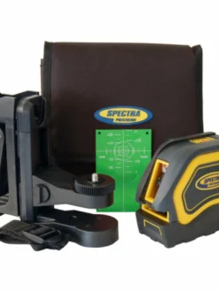 Spectra Precision LT20G Green Beam Crossline Self-Leveling Laser Package