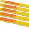 Power Tool Accessories Starrett Fast Cut Bi-Metal Reciprocating Saw Blades, 6" Length, 6 TPI, 5 Pack