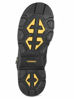 Terra Safety Footwear 8 Inch Safety Boots Terra VRTX 8000 Composite Toe 8" External Metguard Men's Safety Work Boots | Sizes 7 - 16 7 Terra Safety Footwear 8 Inch Safety Boots Terra VRTX 8000 Composite Toe 8