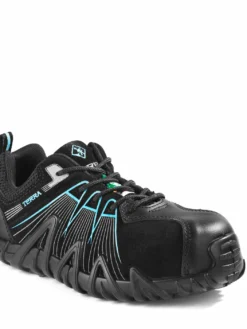 Terra Safety Footwear Terra Spider X Composite Toe Women's Safety Shoes | Black/Aqua | Sizes 5 - 10