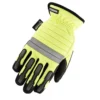 Terra Hi-Vis Mechanic's Thinsulate Winter Gloves | Yellow