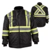 Hi-Vis Work Wear Terra Hi-Vis Lined Freezer Jacket | S-5XL 2 Hi-Vis Work Wear Terra Hi-Vis Lined Freezer Jacket | S-5XL