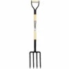 Unex Landscaping Tools Ash Wood Handle Tine Fork 1 Unex Landscaping Tools Ash Wood Handle Tine Fork