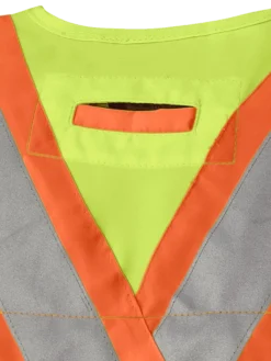 Pioneer Hi Viz Surveyor's Safety Vest - 150D Woven Twill Poly | Sizes Small - 4XL Hi-Vis Work Wear