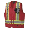Pioneer CSA Surveyor's/Supervisor's Safety Vest - 600D Poly Oxford With PU Coating | Sizes Small - 5XL Hi-Vis Work Wear 1 Pioneer CSA Surveyor's/Supervisor's Safety Vest - 600D Poly Oxford With PU Coating | Sizes Small - 5XL Hi-Vis Work Wear