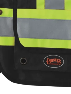 Pioneer CSA Surveyor's/Supervisor's Safety Vest - 600D Poly Oxford With PU Coating | Sizes Small - 5XL Hi-Vis Work Wear
