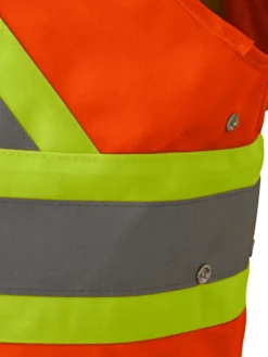 Pioneer Hi Viz Safety Vest - Tricot Poly Interlock - Adj. Sides | S/M - 4/5X Large Hi-Vis Work Wear