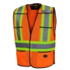 Hi-Vis Work Wear Pioneer Hi Viz Safety Tear-Away Poly Mesh Vest - One Size Fits Most 2 Hi-Vis Work Wear Pioneer Hi Viz Safety Tear-Away Poly Mesh Vest - One Size Fits Most