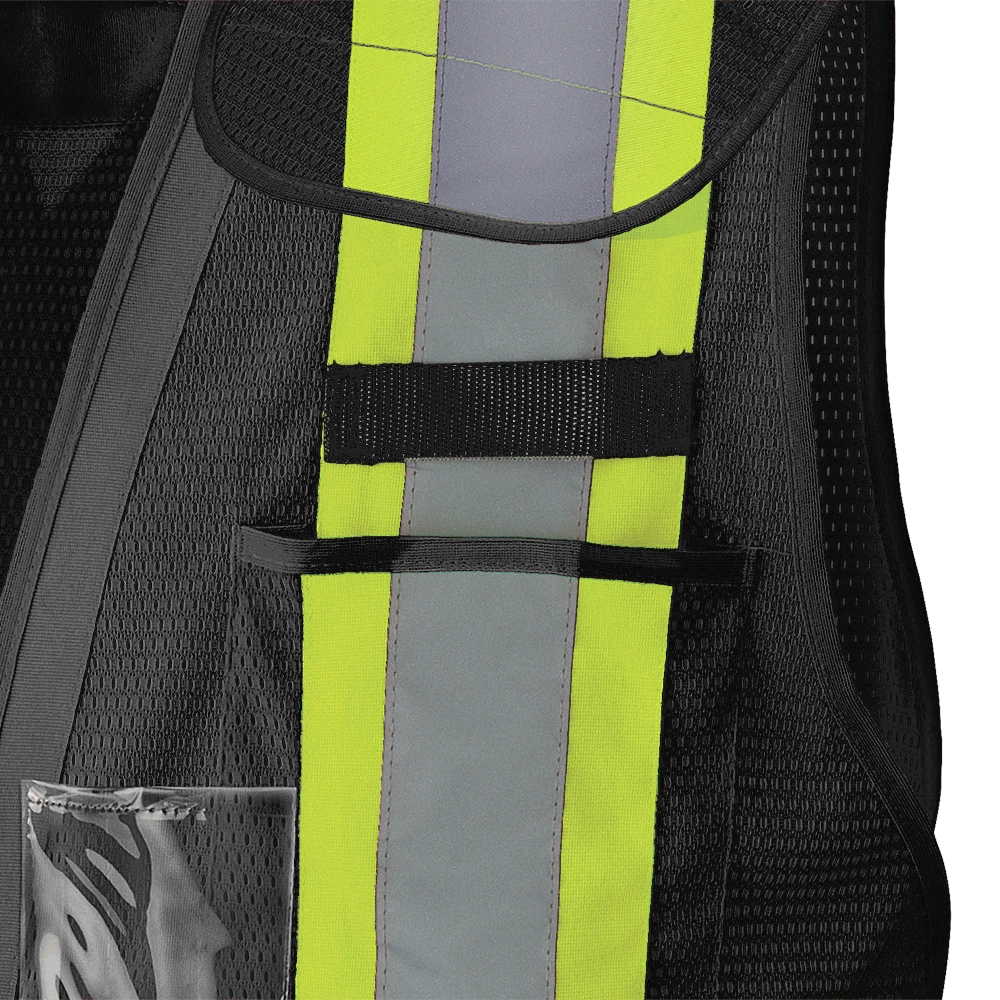 Pioneer Drop Shoulder Safety Tear-Away Vest - Poly Mesh | Black | Sizes Small - 5XL 5 Pioneer Drop Shoulder Safety Tear-Away Vest - Poly Mesh | Black | Sizes Small - 5XL