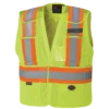 Pioneer Hi Viz Drop Shoulder Safety Tear-Away Vest Poly Mesh | Sizes XXS - 5XL 2 Pioneer Hi Viz Drop Shoulder Safety Tear-Away Vest Poly Mesh | Sizes XXS - 5XL