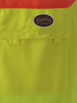 Hi-Vis Work Wear Pioneer Women's Solid Tricot Tear-Away Safety Vest | XS-2XL