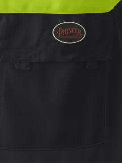 Hi-Vis Work Wear Pioneer Women's Solid Tricot Tear-Away Safety Vest | XS-2XL