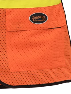 Hi-Vis Work Wear Pioneer Womens Breathable Mesh Tear-Away Safety Vest | XS-2XL 15 Hi-Vis Work Wear Pioneer Womens Breathable Mesh Tear-Away Safety Vest | XS-2XL
