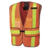 Hi-Vis Work Wear Pioneer Hi Viz All-Purpose Safety Tear-Away Vest - Poly Mesh Pockets | Orange | One Size 1 Hi-Vis Work Wear Pioneer Hi Viz All-Purpose Safety Tear-Away Vest - Poly Mesh Pockets | Orange | One Size