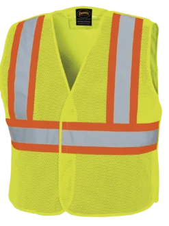 Pioneer Hi Viz Tear-Away Mesh Safety Vest - Poly Mesh | Sizes Small - 5XL Hi-Vis Work Wear 11 Pioneer Hi Viz Tear-Away Mesh Safety Vest - Poly Mesh | Sizes Small - 5XL Hi-Vis Work Wear