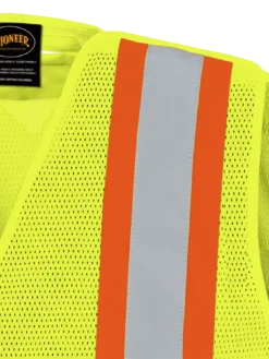 Pioneer Hi Viz Tear-Away Mesh Safety Vest - Poly Mesh | Sizes Small - 5XL Hi-Vis Work Wear 13 Pioneer Hi Viz Tear-Away Mesh Safety Vest - Poly Mesh | Sizes Small - 5XL Hi-Vis Work Wear