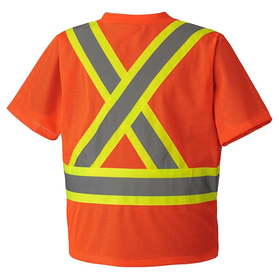 Pioneer Traffic Hi Vis V Neck T-Shirt | S-5XL 6 Pioneer Traffic Hi Vis V Neck T-Shirt | S-5XL
