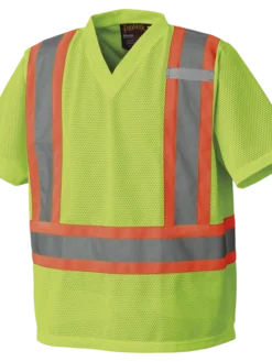 Pioneer Hi Viz Safety T-Shirt | Poly Mesh | Sizes Small - 3XL