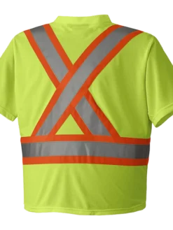 Hi-Vis Work Wear Pioneer Hi Viz Safety T-Shirt | Micro Mesh | Sizes XS - 5XL