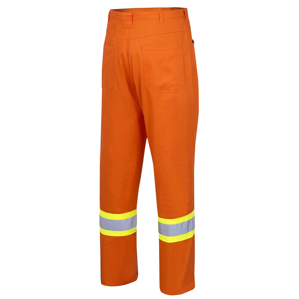 Hi-Vis Work Wear Pioneer Hi Viz Cotton Safety Pants - Ultra Cool/Cotton Twill | Orange | Sizes Waist 30" - 40" 4 Hi-Vis Work Wear Pioneer Hi Viz Cotton Safety Pants - Ultra Cool/Cotton Twill | Orange | Sizes Waist 30" - 40"