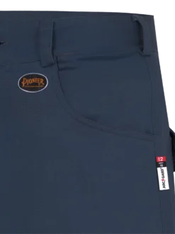 Flame Resistant Work Wear Pioneer FR-TECH® FR/ARC Rated 7 Oz Safety Cargo Pants - 88/12 Ctn/Nylon | Navy