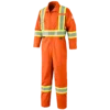 Flame Resistant Work Wear Pioneer FR-TECH® FR/ARC Rated 7 Oz Hi Viz Safety Coveralls 88/12 | Orange | Sizes 36 - 60