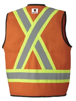 Flame Resistant Work Wear Pioneer FR-TECH® 88/12 FR/ARC Rated Surveyor's Safety Vest 7 Oz | Sizes S - 4XL 18 Flame Resistant Work Wear Pioneer FR-TECH® 88/12 FR/ARC Rated Surveyor's Safety Vest 7 Oz | Sizes S - 4XL